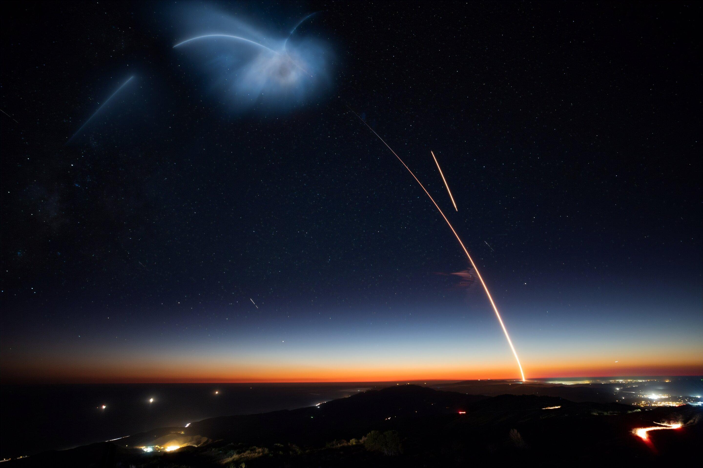 Satellite launch pollution is rapidly accumulating in the upper atmosphere