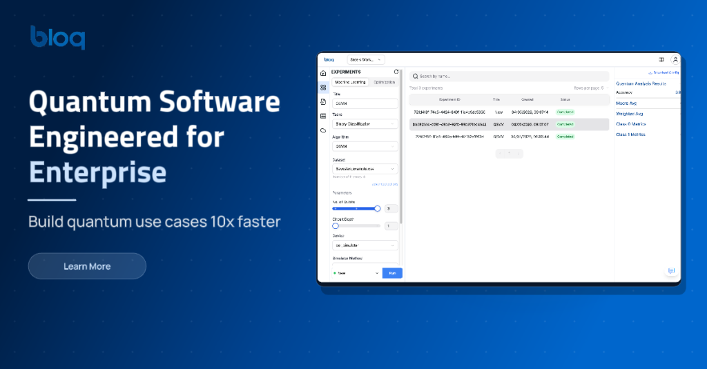 Bloq Quantum Launches Easy-to-Use Platform to Simplify Quantum Computing Use Case Development