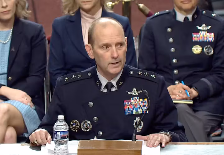 Space Force Chief Nominee Schiess Counts Moving Target Indication Among Top Priorities