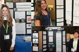 The science projects from San Diego students were wildly impressive