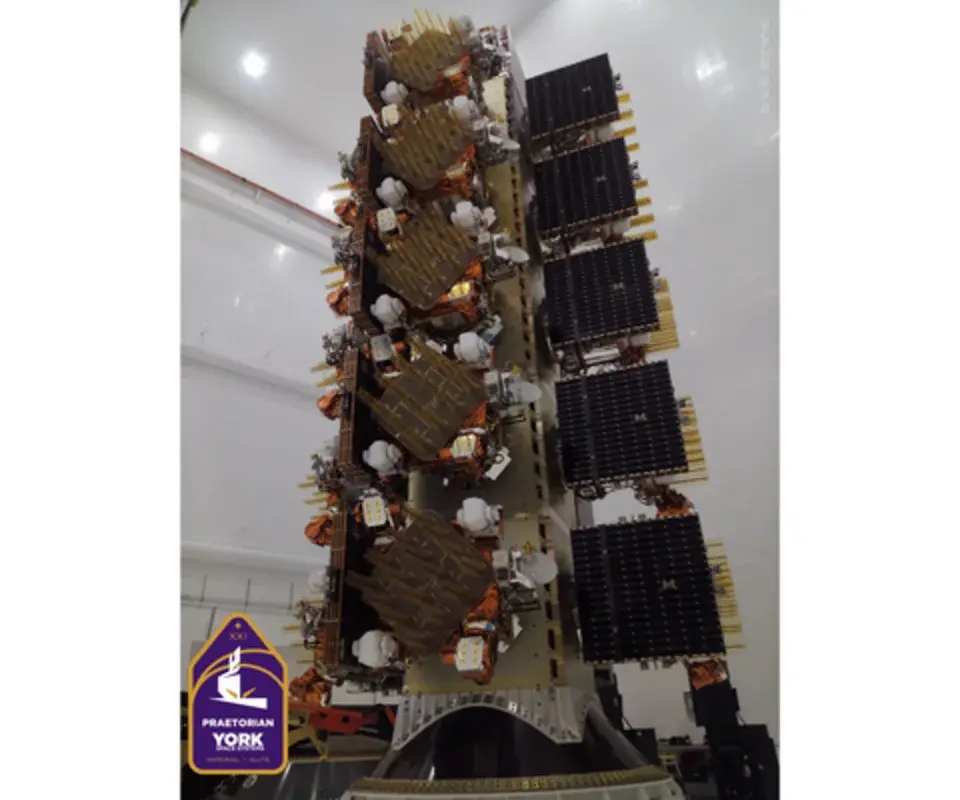 York Space Systems' Second Tactical Communications Satellite Lot Ready for Launch