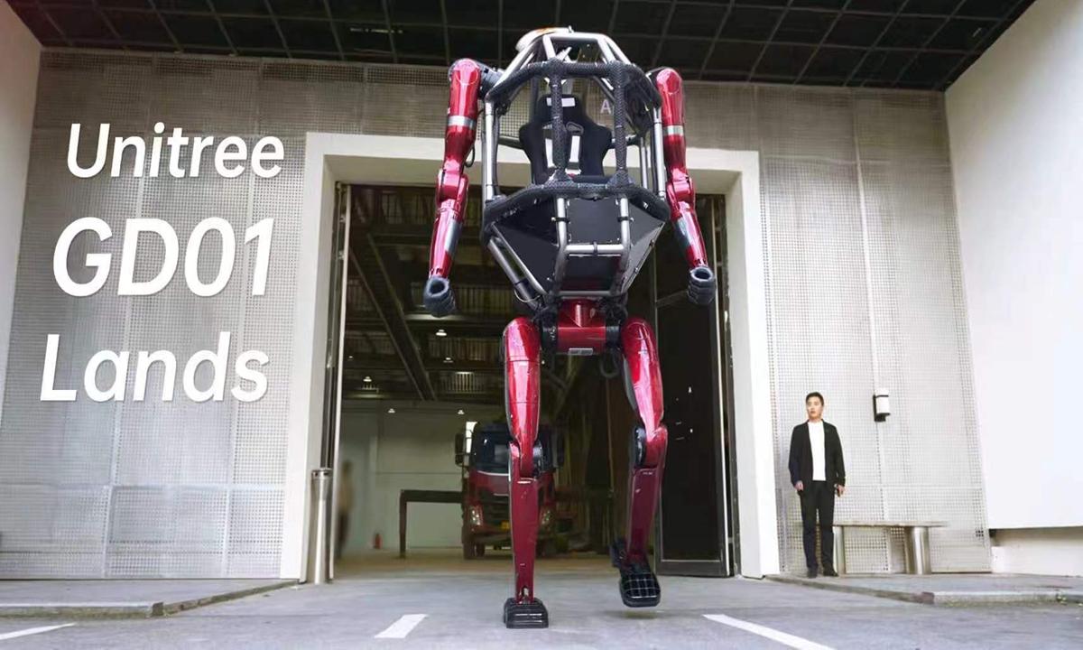 Science fiction becomes reality: Unitree Robotics unveils world’s first production-ready manned mecha